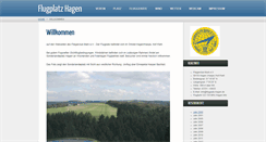 Desktop Screenshot of flugplatz-hagen.de